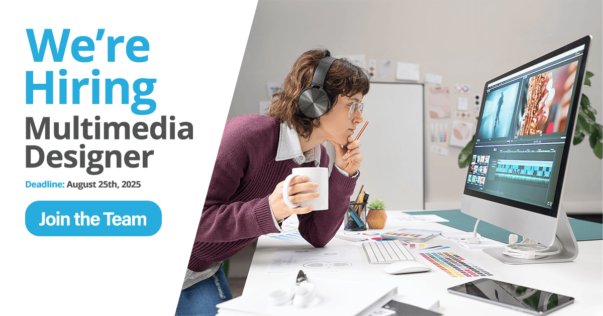 we are hiring Multimedia Designer job opening