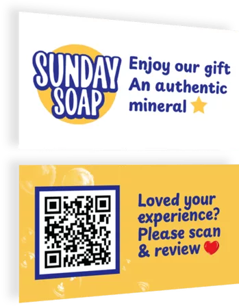 sunday soap graphic design